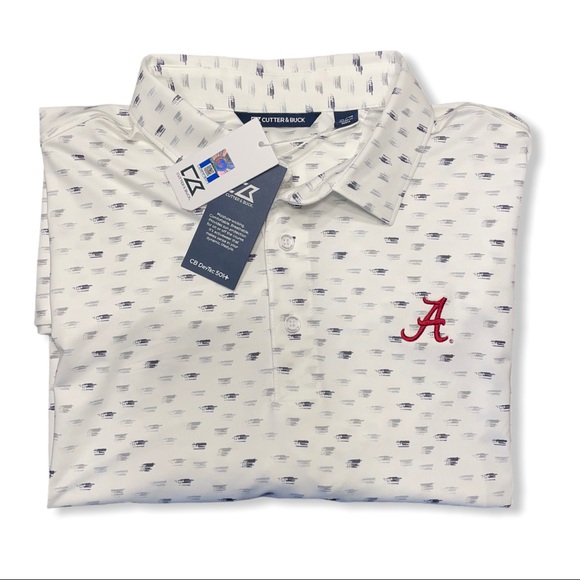 Cutter & Buck Other - U of Alabama Crimson Tide Polo w/DryTec 50 UPF
